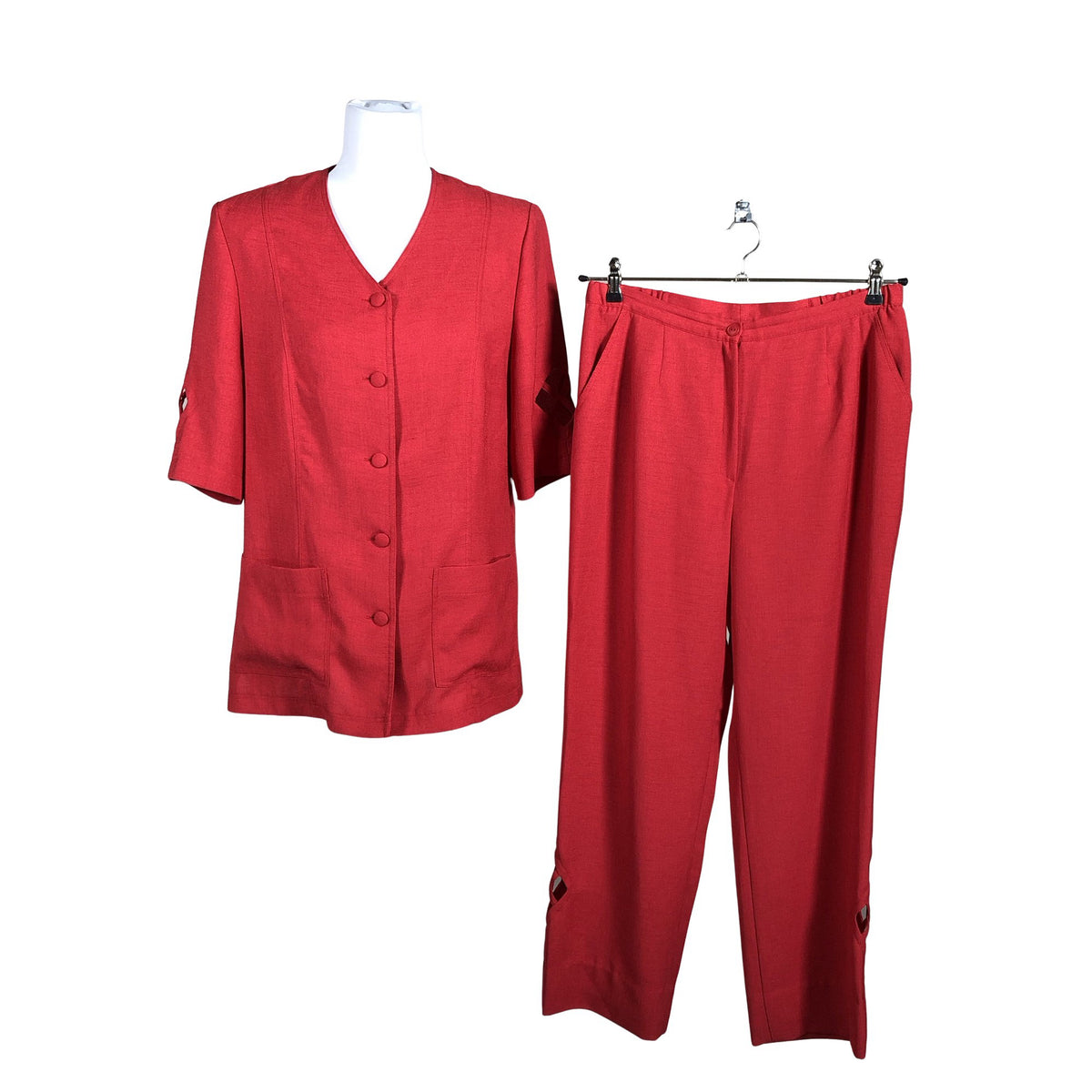 Unisex Classica - Suit set, size 38 - Red (1)