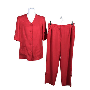 Unisex Classica - Suit set, size 38 - Red (1)
