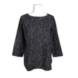 Unisex Nanso - Tricot shirt, size 40 - Black ()