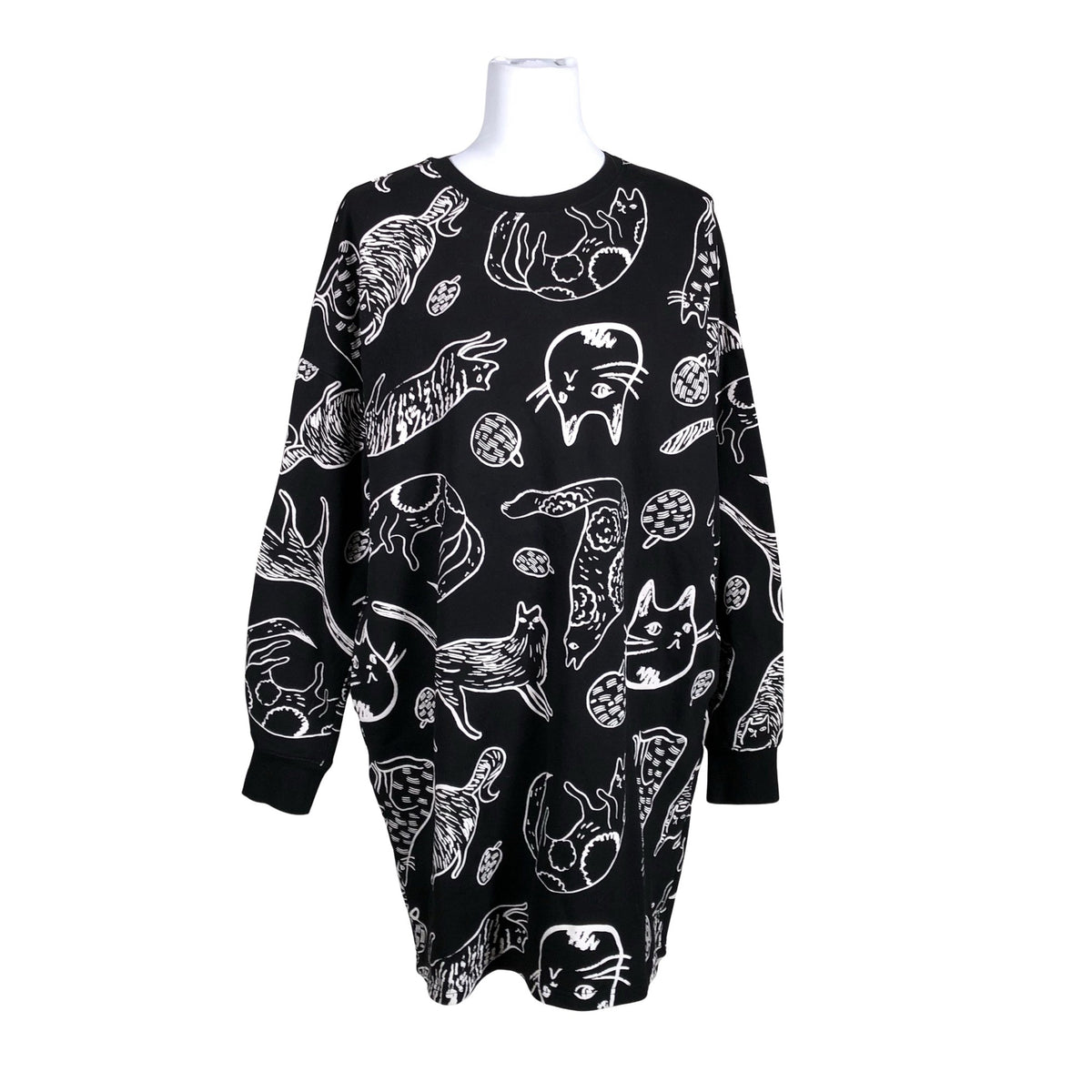 Unisex Nanso - Sweatshirt tunic, size 40 - Black (1)
