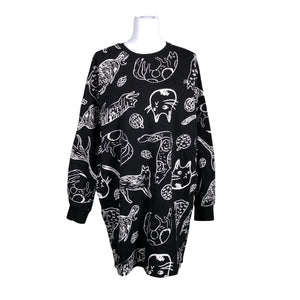 Unisex Nanso - Sweatshirt tunic, size 40 - Black (1)