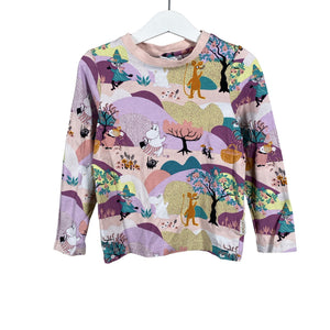Unisex Moomin by Martinex - Tricot shirt, size 98 - 104 - Light pink (1)
