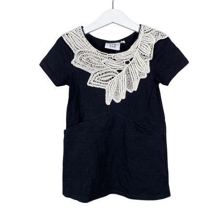 Unisex Lumoan - Tricot dress, size 98 - 104 - Black ()