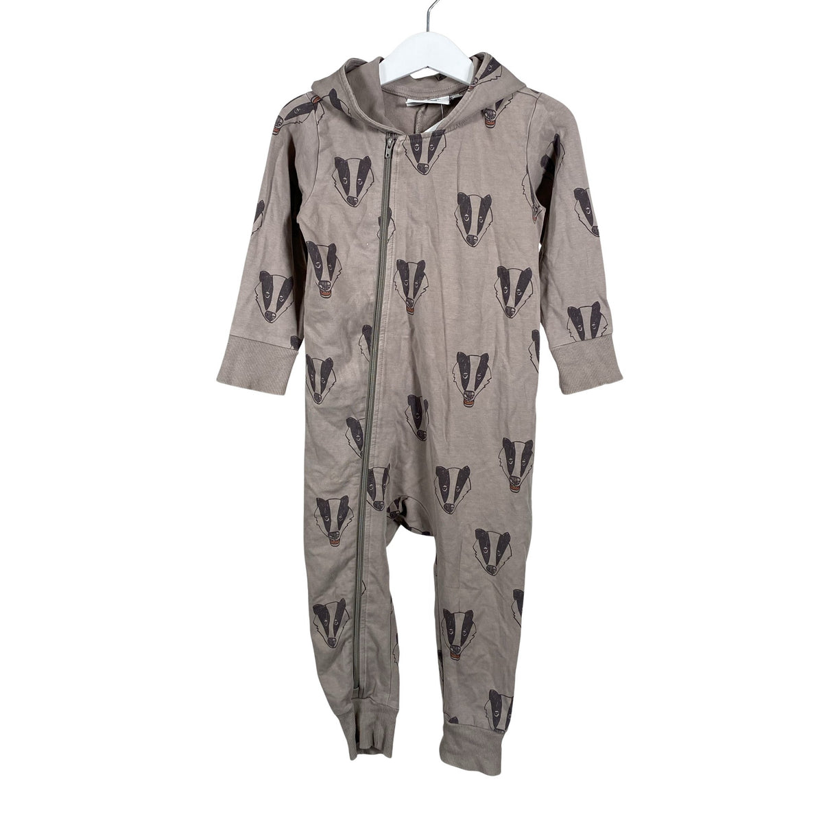 Unisex Mini Rodini - Overalls, size 74 - 80 - Brown (1)