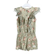Unisex Newbie - Short overalls, size 98 - 104 - Green ()