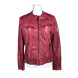 Unisex ROCKANDBLUE - Leather jacket, size 38 - Pink ()