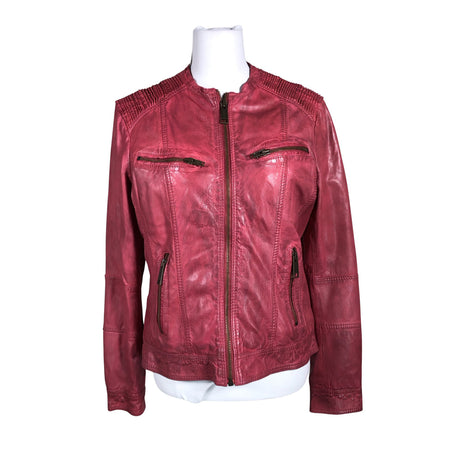 Unisex ROCKANDBLUE - Leather jacket, size 38 - Pink ()