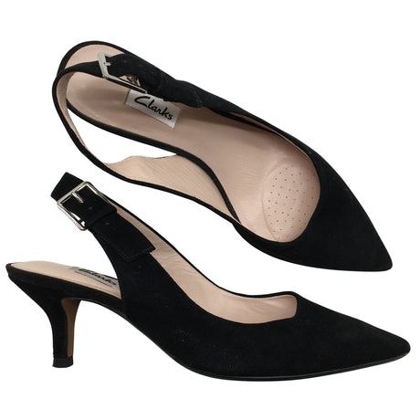 Unisex Clarks - High heels, size 39 - Black ()