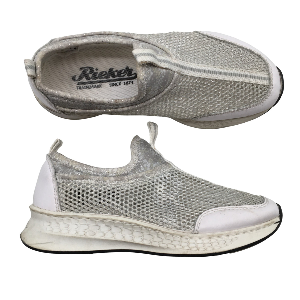 Unisex Rieker - Sneakers, size 36 - White (1)