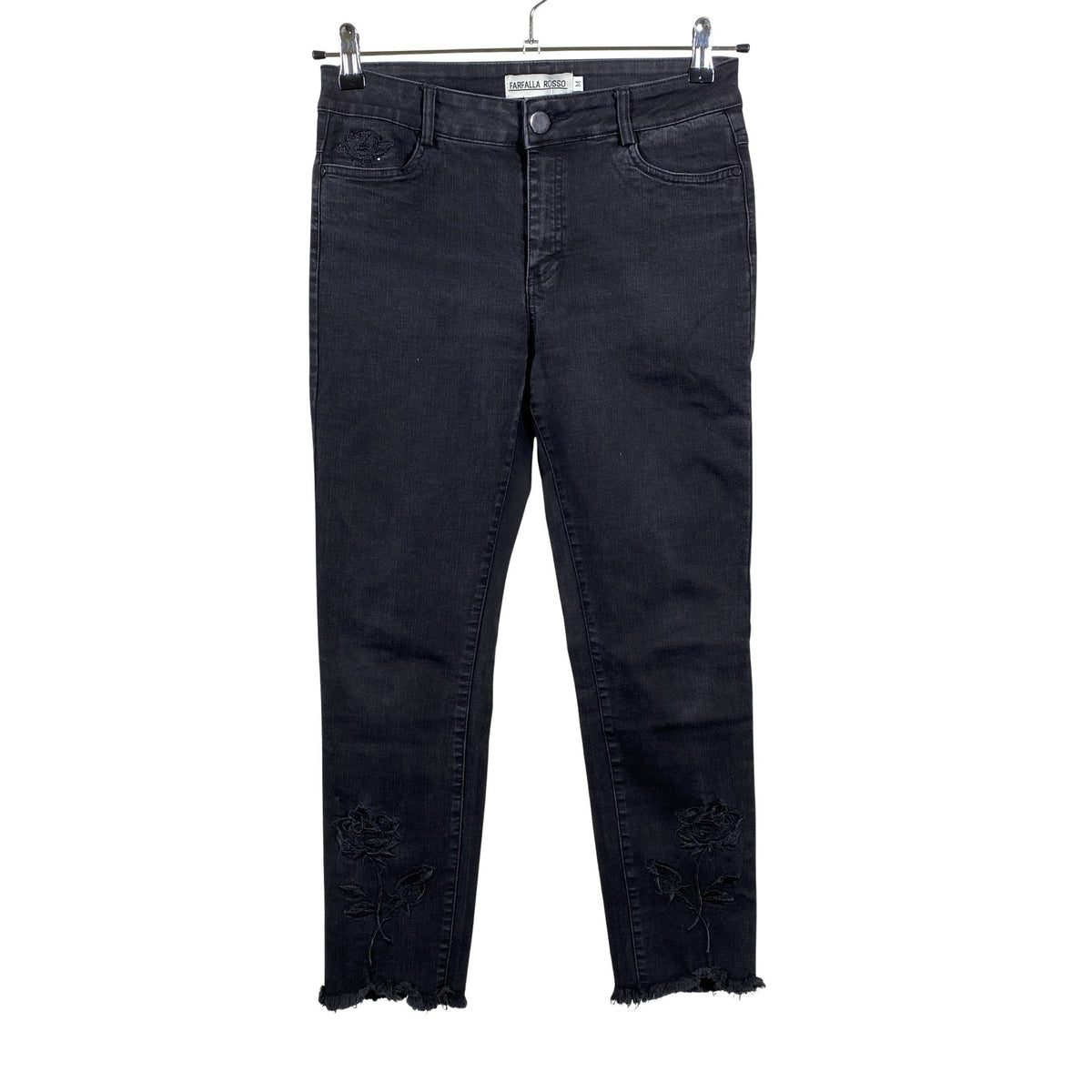Unisex Farfalla Rosso - Jeans, size 38 - Black (1)
