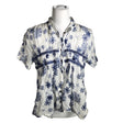 Unisex Le Jean De Marithe + Francois Girbaud - Short-sleeved blouse, size 40 - Blue ()