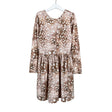 Unisex Kaiko - Tricot dress, size 146 - 152 - Brown ()