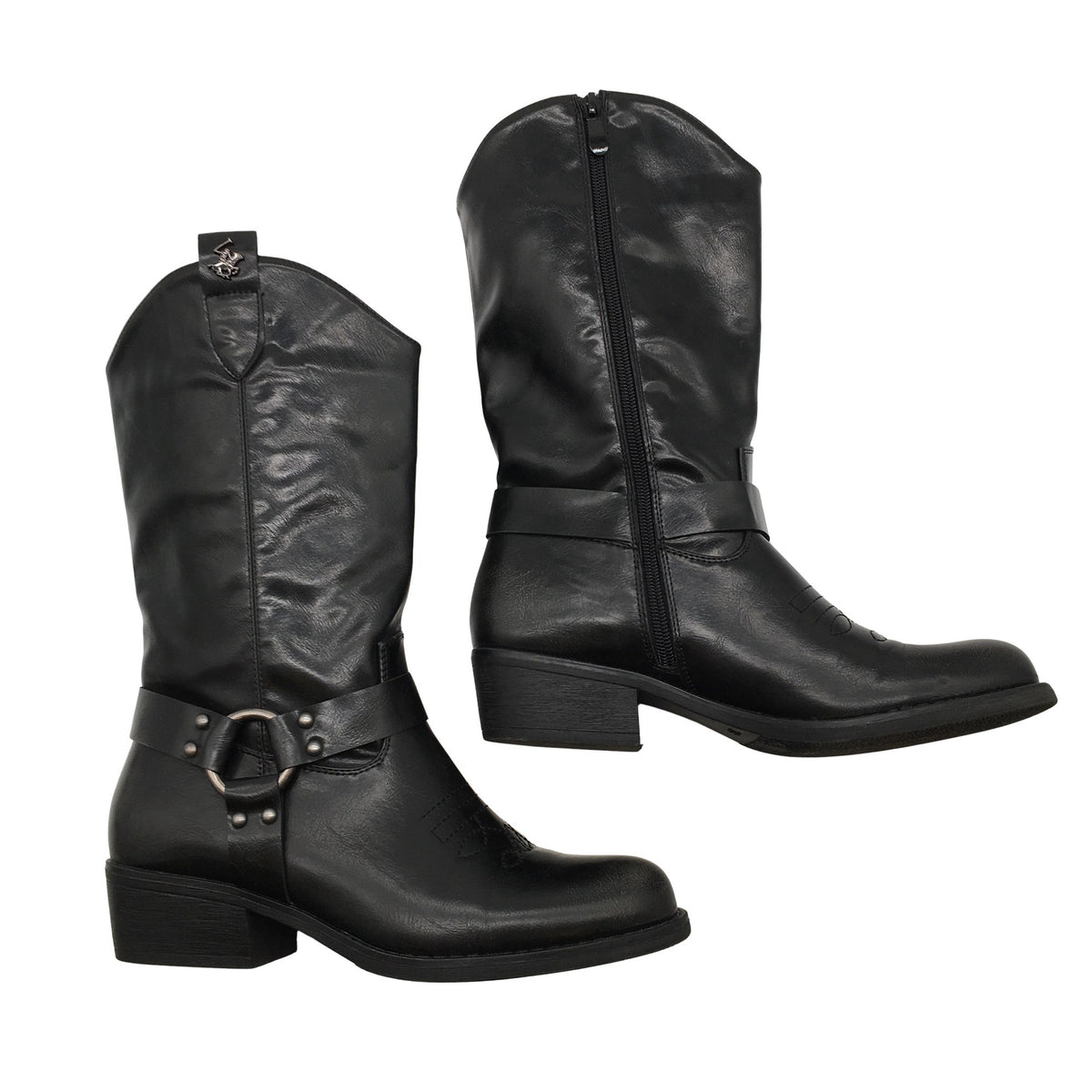 Unisex Beverly Hills Polo Club - Cowboy boots, size 39 - Black (1)