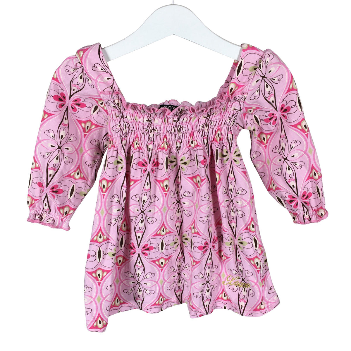 Unisex Oxox - Tricot dress, size 80 - 86 - Light pink (1)