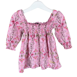 Unisex Oxox - Tricot dress, size 80 - 86 - Light pink (1)