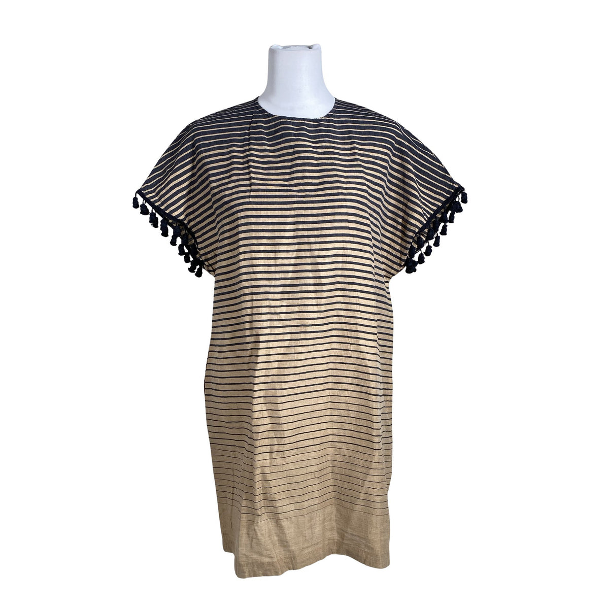 Unisex L'Altra Moda - Schiffon dress, size 38 - Beige (1)