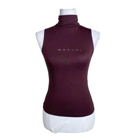 Unisex Mötivi - Tricot tank top, size 34 - Wine red ()