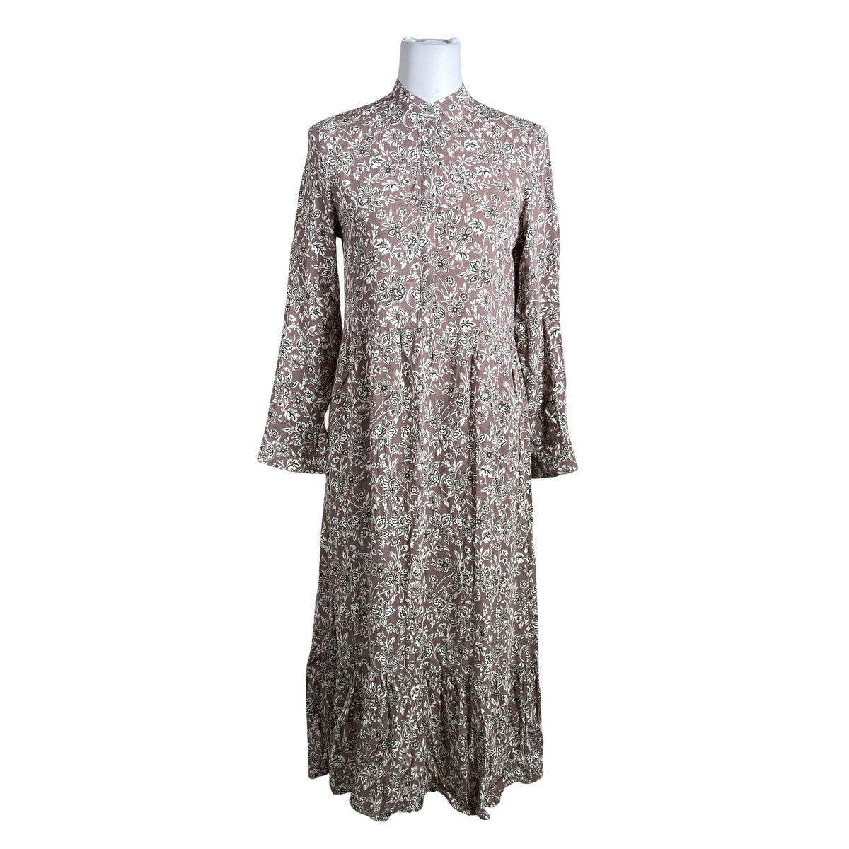Unisex Manguun - Schiffon dress, size 34 - Violet (1)