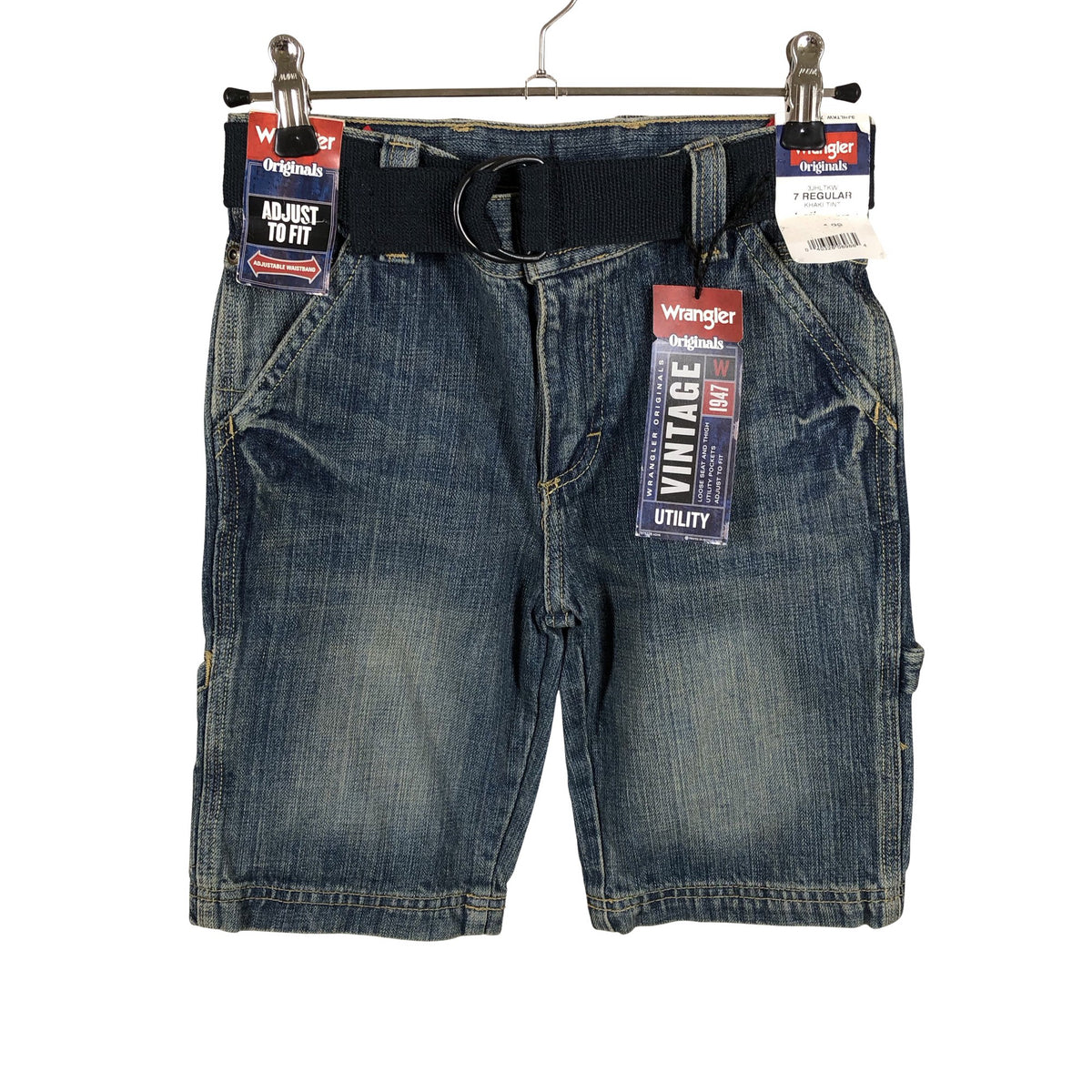 Unisex Wrangler - Denim shorts, size 116 - 122 - Blue (1)