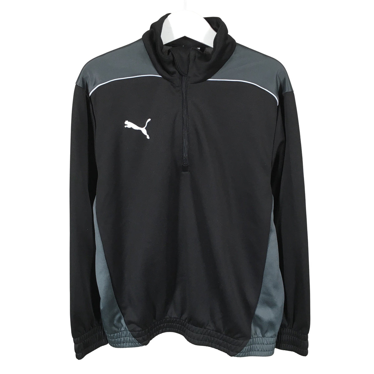 Unisex Puma - Sports shirt, long sleeve, size 134 - 140 - Black (1)