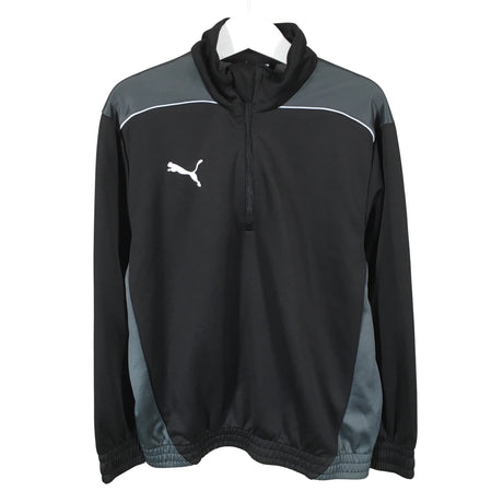 Unisex Puma - Sports shirt, long sleeve, size 134 - 140 - Black ()