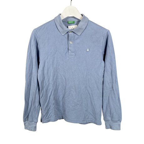 Unisex Benetton - Polo shirt, size 158 - 164 - Blue ()