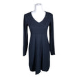 Unisex Fransa - Knit dress, size 40 - Blue ()
