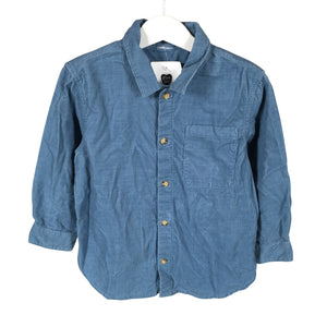 Unisex Lindex - Collared shirt, size 92 - 98 - Light blue (1)