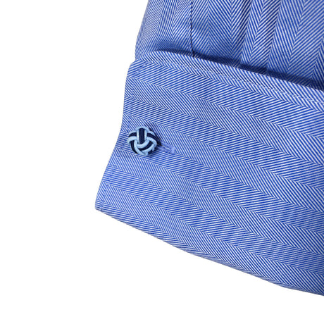 Unisex Olymp - Collared shirt, size M - Blue (2)