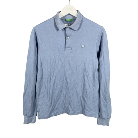 Unisex Benetton - Polo shirt, size 164 - 170 - Light blue ()