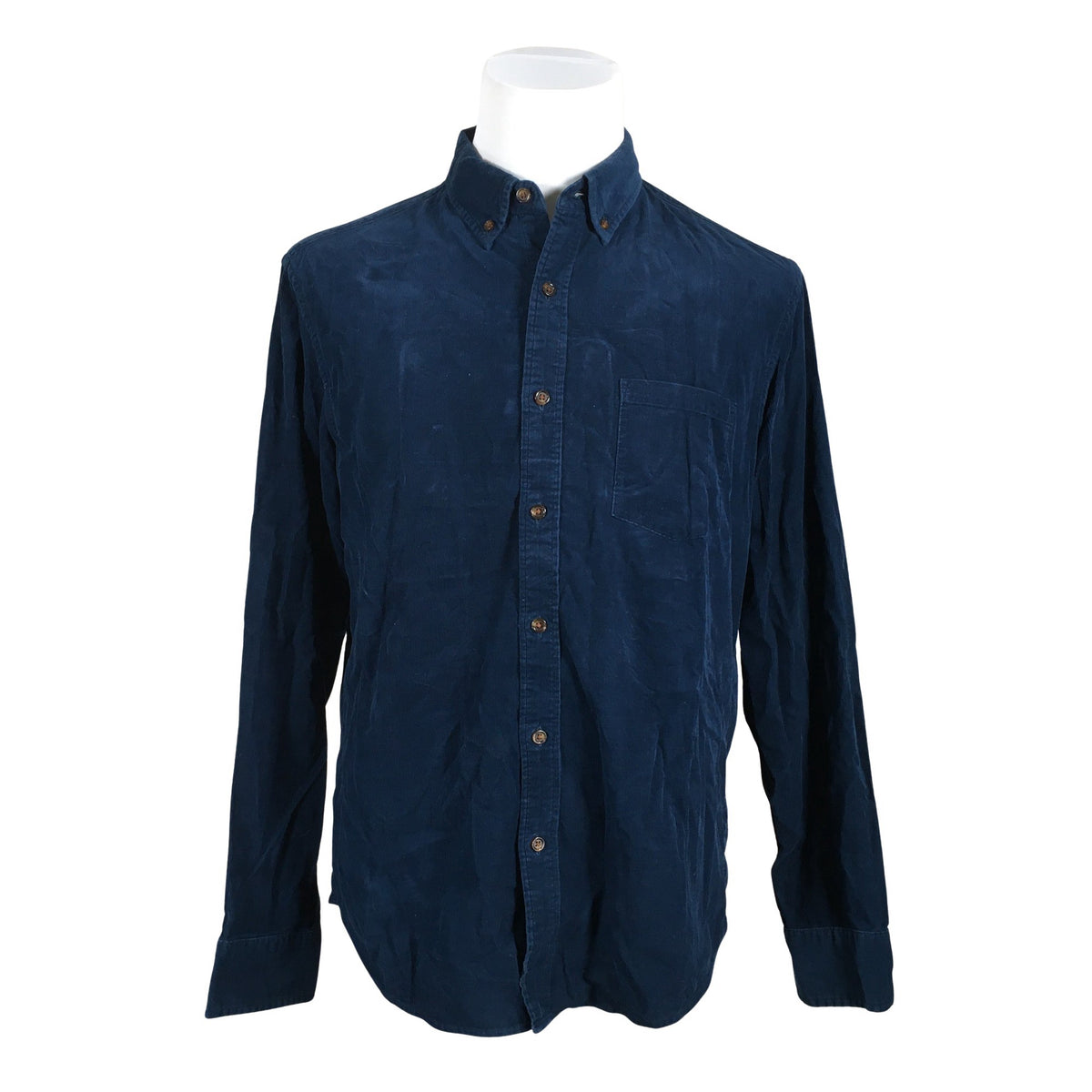 Unisex J.Crew - Collared shirt, size L - Blue (1)