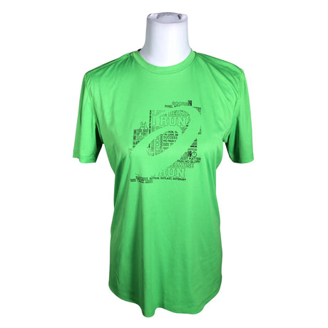 Unisex Asics - Sports shirt, short sleeve, size 40 - Green ()