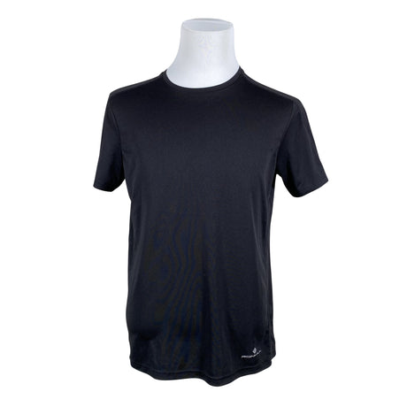 Unisex Ronhill - Sports shirt, short sleeve, size M - Black ()