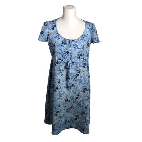 Unisex Handmade - Schiffon dress, size 38 - Light blue ()
