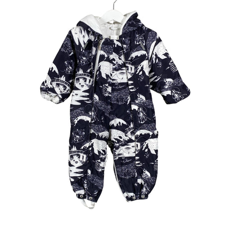 Unisex Reima - Winter overall, size 68 - 74 - Gray ()