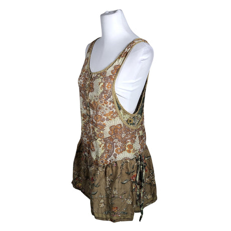 Unisex Replay - Schiffon tunic, size 38 - Brown (2)