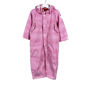 Unisex Reima - Spring/Fall overall, size 80 - 86 - Light pink (1)