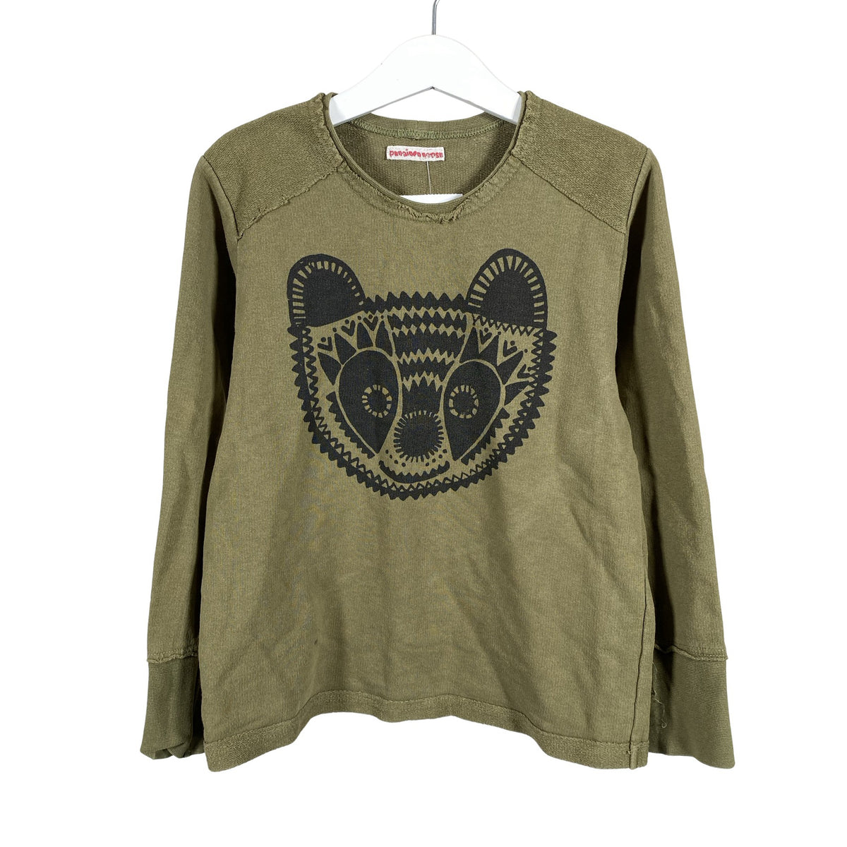 Unisex Punainen Norsu - Sweatshirt, size 116 - 122 - Green (1)