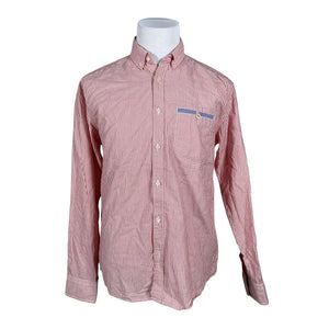 Unisex Cottonfield - Collared shirt, size M - Red (1)