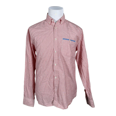 Unisex Cottonfield - Collared shirt, size M - Red ()