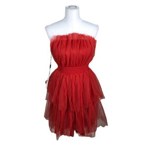 Unisex Fervente - Party dress, size 36 - Red (1)
