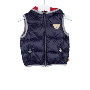 Unisex Steiff - Winter vest, size 74 - 80 - Blue (1)