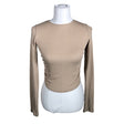 Unisex Na-KD - Tricot shirt, size 34 - Beige ()