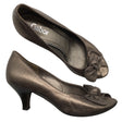 Unisex Gabor - Open toe high heel shoes, size 37 - Gray ()