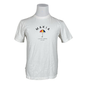Unisex Makia - T-shirt, size S - White (1)