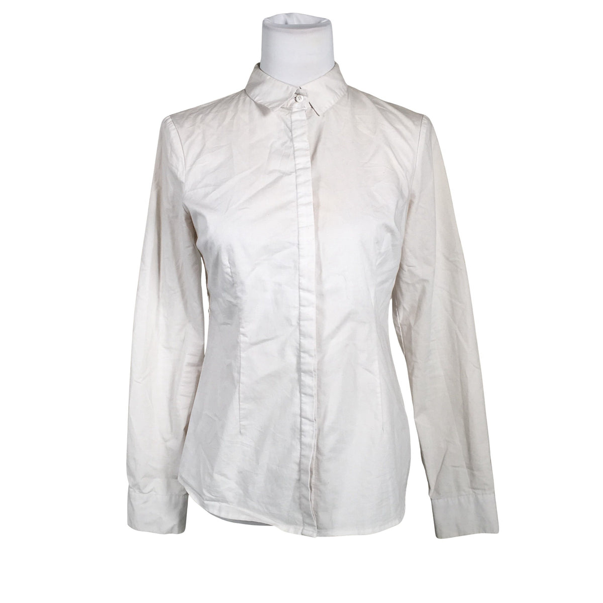 Unisex Monton - Collared shirt, size 36 - White (1)