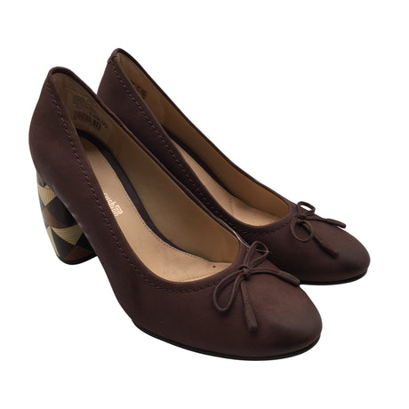 Unisex Clarks - High heels, size 38 - Violet (2)