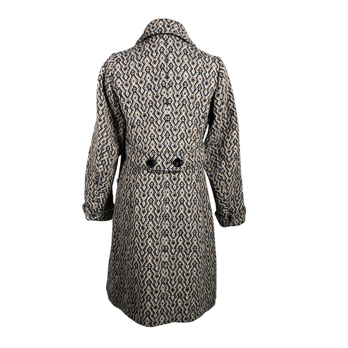Unisex King Louie - Wool coat, size 40 - Brown (2)