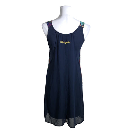 Unisex Desigual - Tricot dress, size 40 - Blue (2)