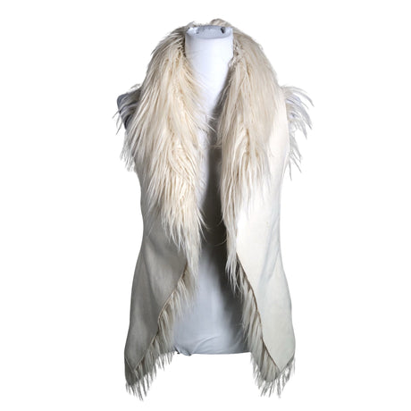 Unisex Esprit - Vest, size 38 - Beige ()